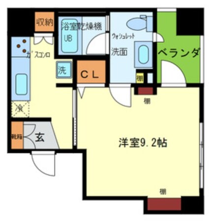 十三駅 徒歩7分 4階の物件間取画像